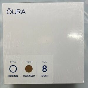 Oura Horizon Ring in Rose Gold